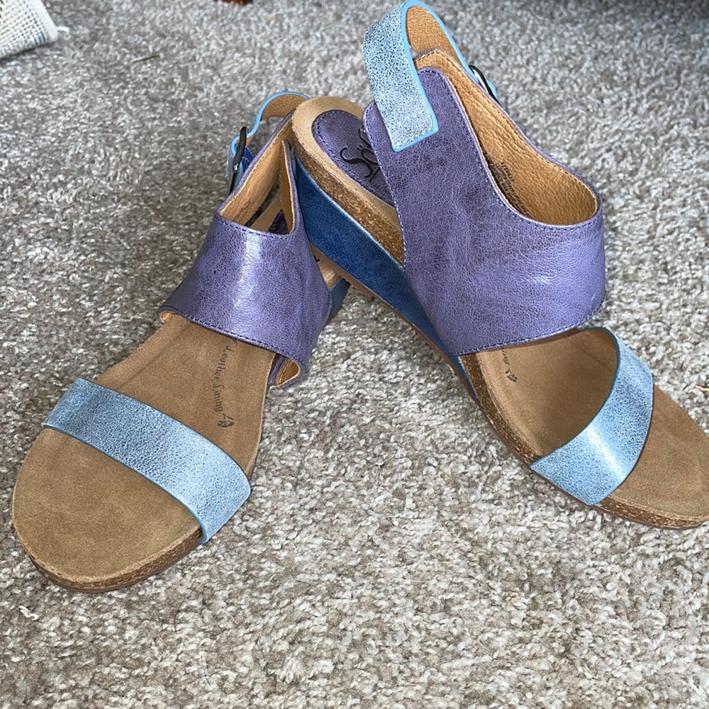 Sofft New never worn Vanita Denim Blue sandals